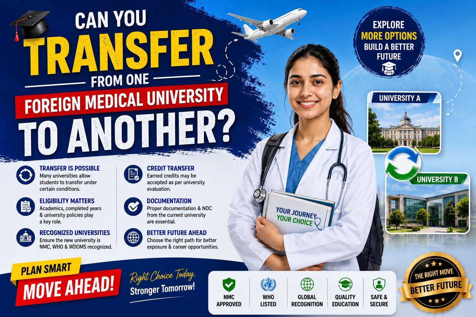 Can You Transfer from One Foreign Medical University to Another
